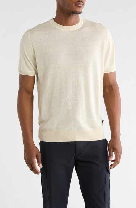 BOSS Jiovanni Linen Blend T-Shirt