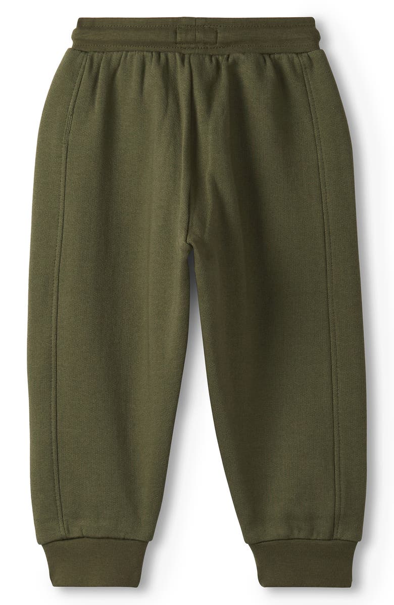 Hatley Forest Animals Slub Cotton T-Shirt & Joggers Set, Alternate, color, Blue Multi