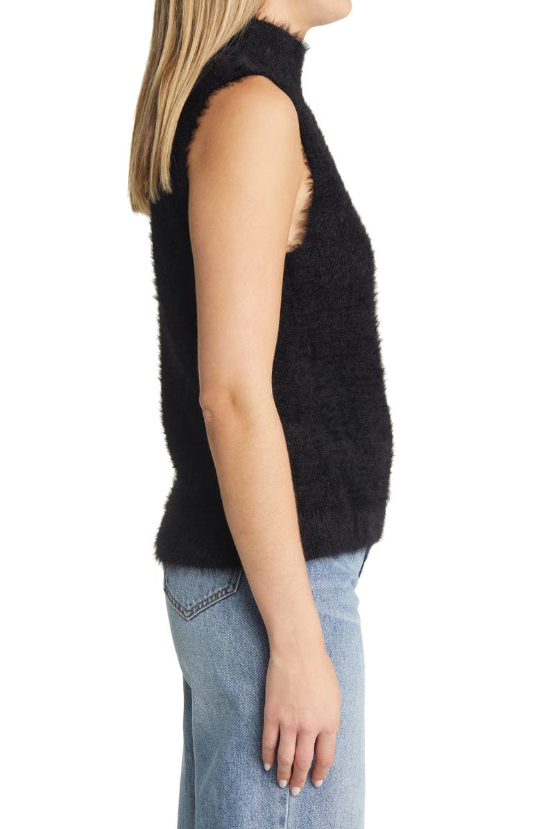 Halogen<sup>®</sup> Fuzzy Mock Neck Sweater Tank, Alternate, color,