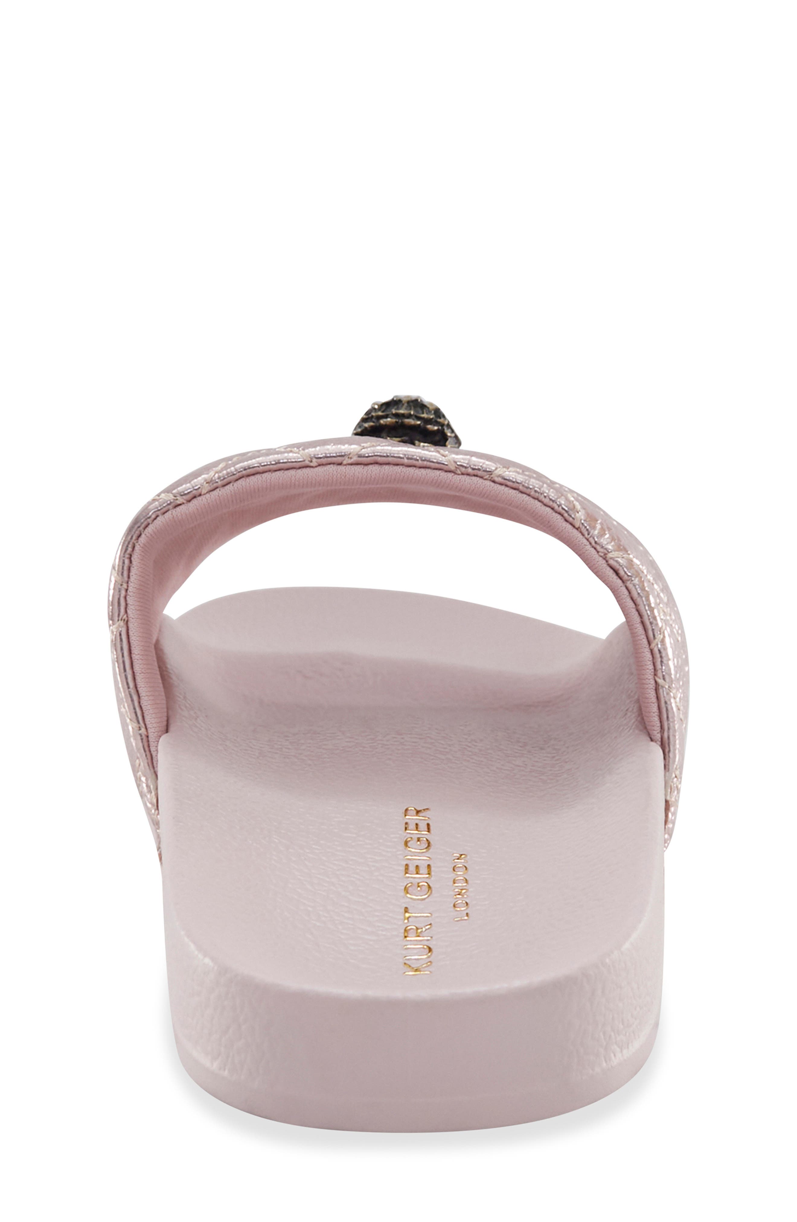 Kurt Geiger London Kids' Mini Meena Eagle Slide Sandal, Alternate, color, 