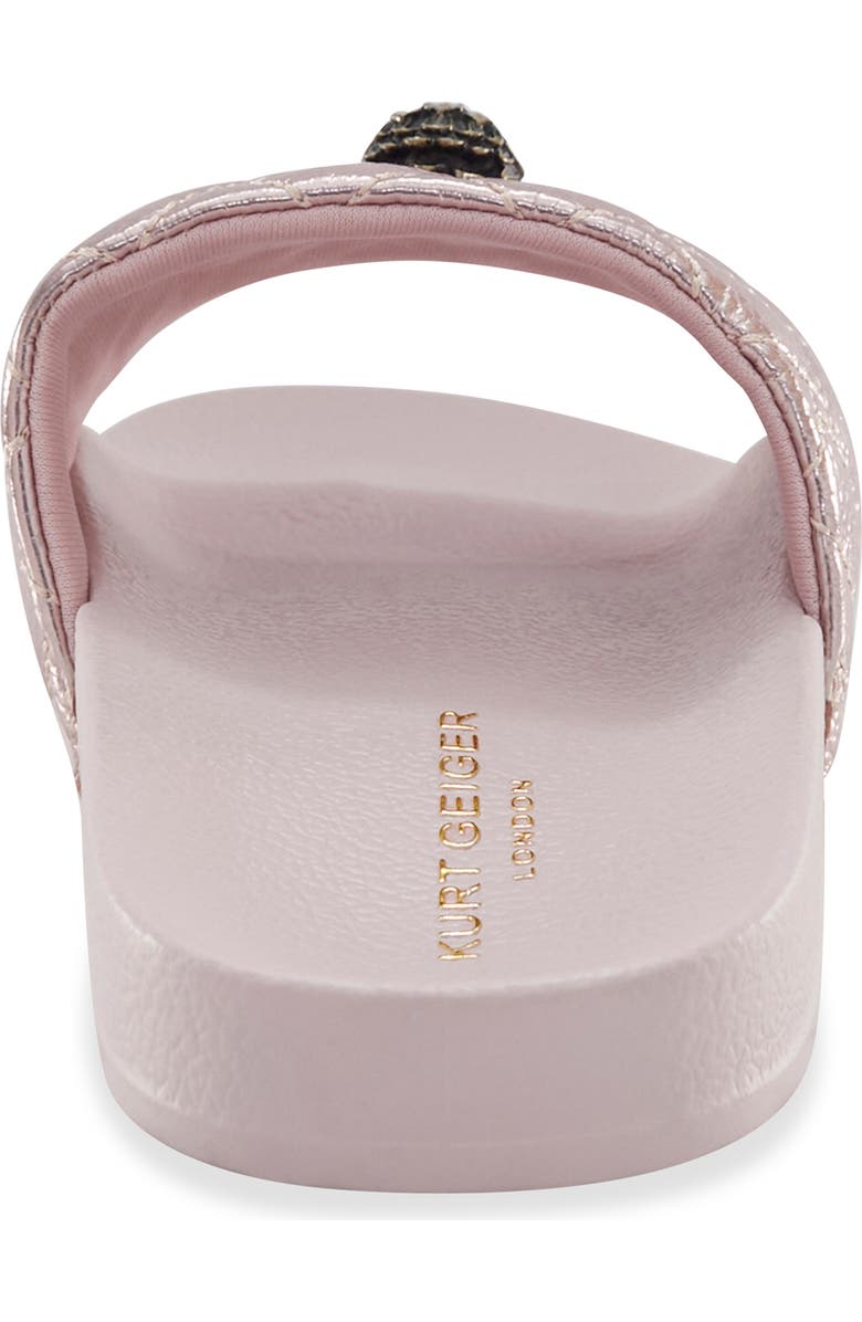 Kurt Geiger London Kids' Mini Meena Eagle Slide Sandal, Alternate, color,