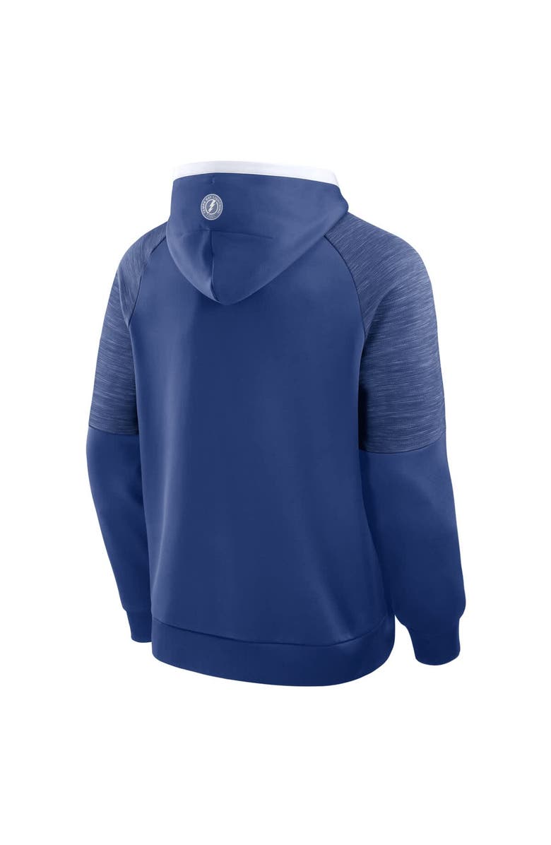 FANATICS Men
s Fanatics Blue Tampa Bay Lightning Goaltender Defender Pullover Hoodie, Alternate, color, Blue