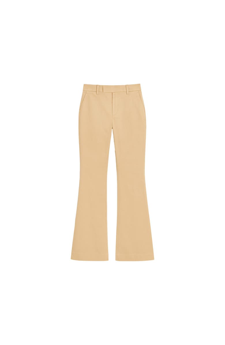 SAINT PERRY Flare Chinos Pants, Main, color, Beige