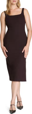 SPANX® SPANXshape™ Ponte Midi Tank Dress