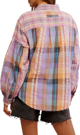 Madras Dreams Button-Up Shirt