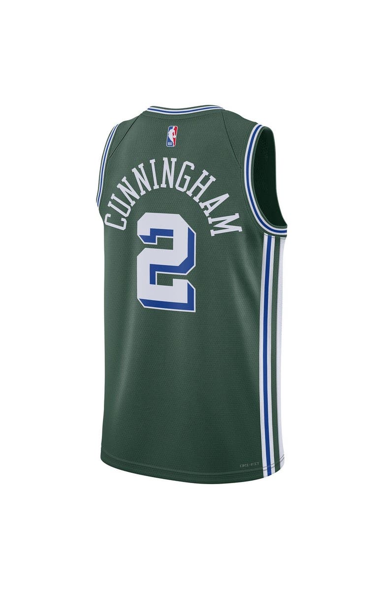 Nike Unisex Nike Cade Cunningham Green Detroit Pistons 2022/23 Swingman Jersey - City Edition, Alternate, color, 