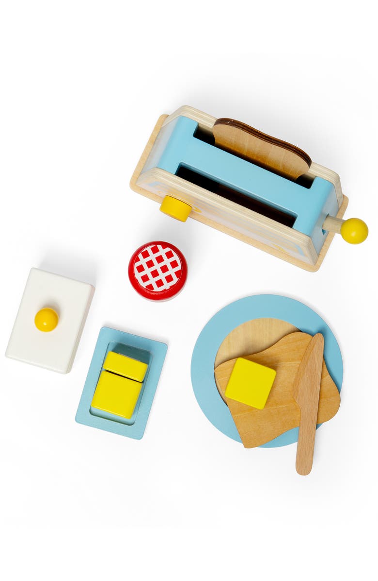 Bigjigs Toys Breakfast Set, Alternate, color, Multicoloured