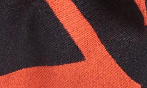 Alexander Mcqueen Mcqueen Logo Jacquard Wool Scarf