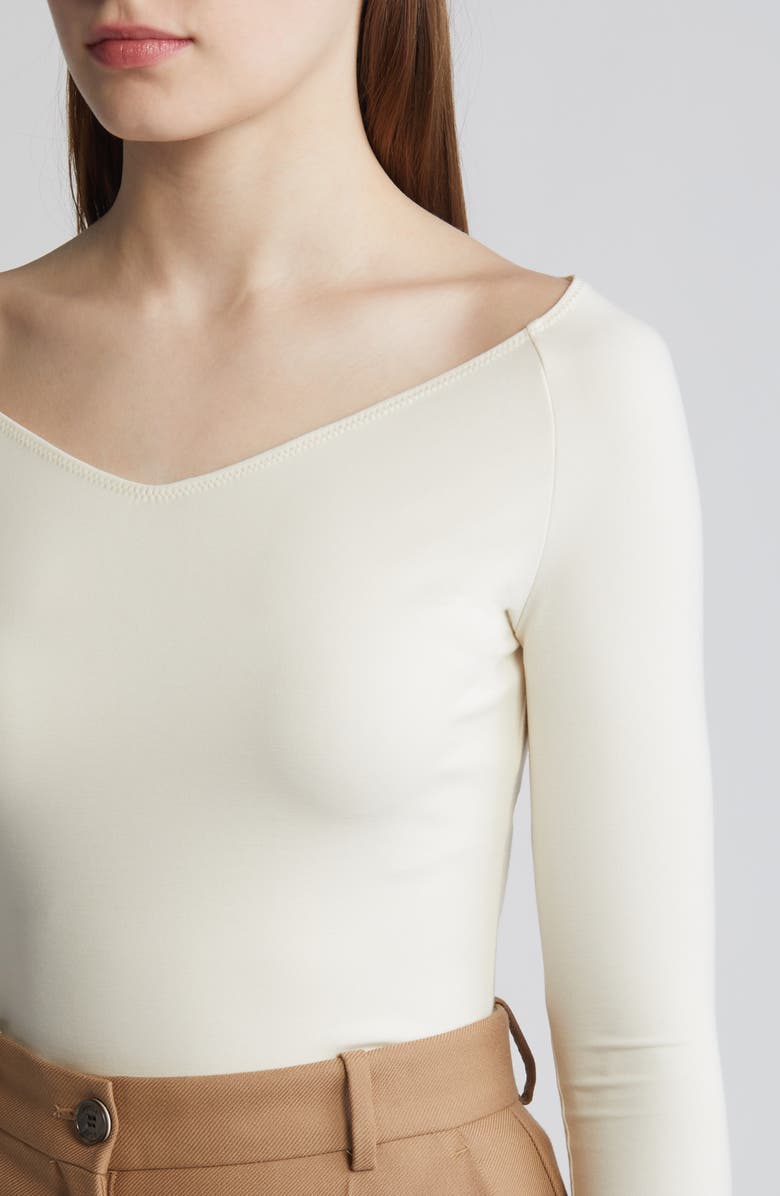 BOSS Long Sleeve Knit Top, Alternate, color,