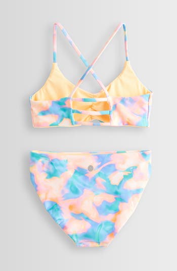 Kids' Reversible Strappy Two-Piece Swimsuit