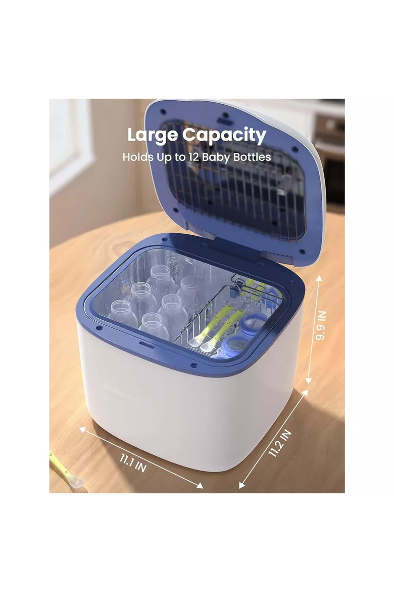 UV Cleaner and Sanitizer and Dryer, Alternate, color, white