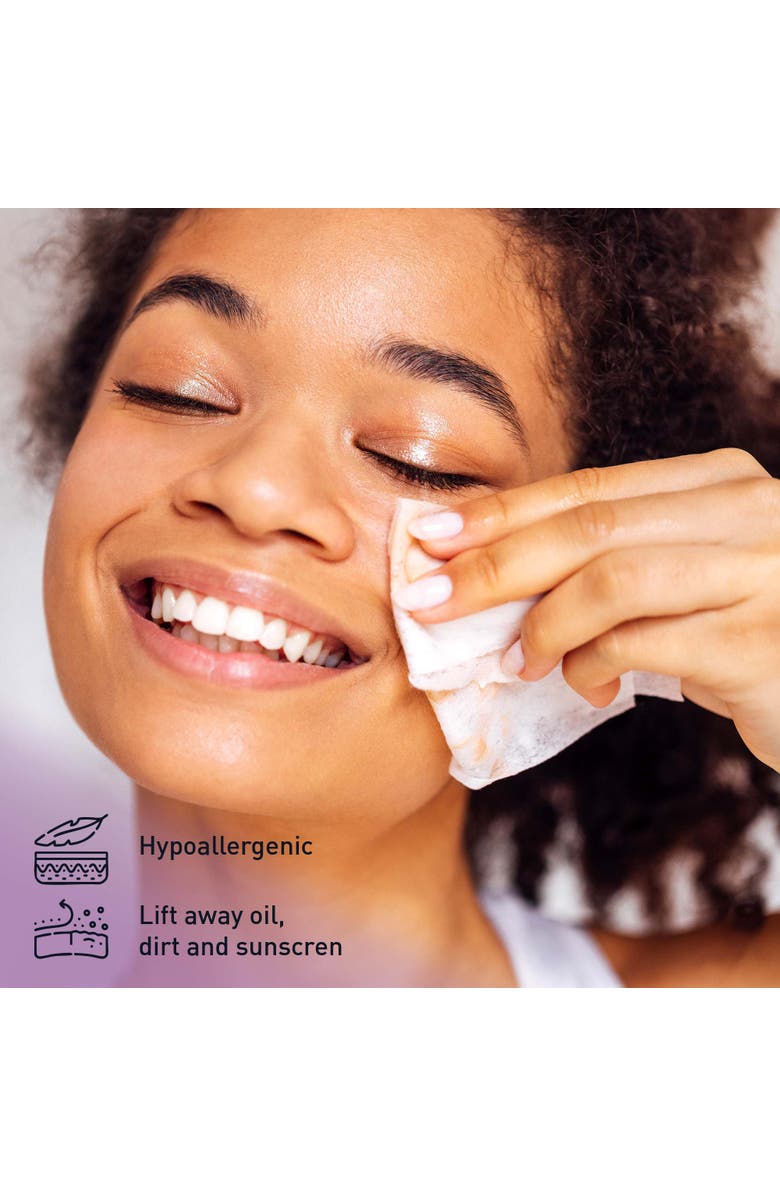 PURSONIC Makeup Essentials Bundle Brushes Wipes & Blender Sponge, Alternate, color, Multicolor