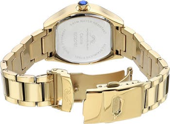 Women's Celine Crystal Paveé Stainless Steel Bracelet Watch, 33.5mm