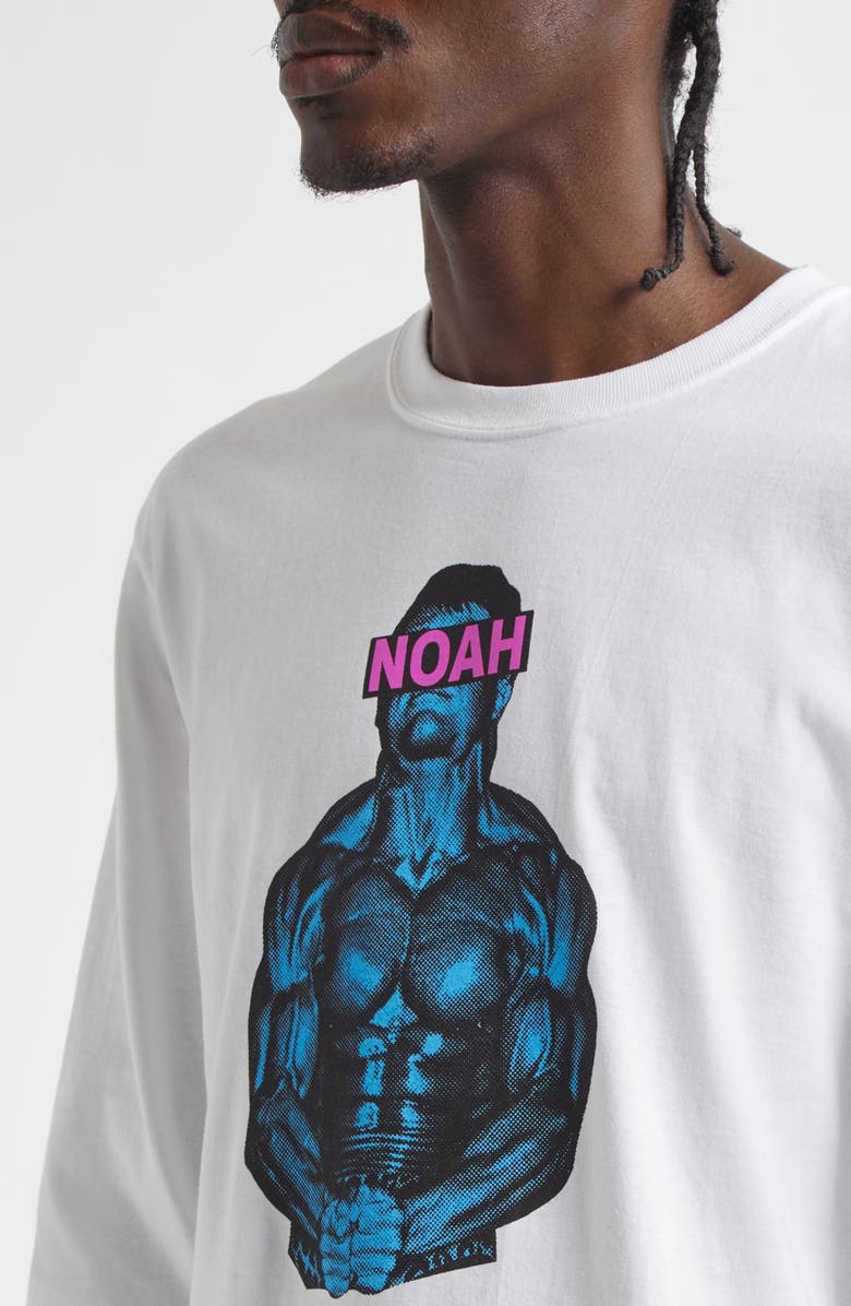 Noah The Pain Cave Graphic T-Shirt, Alternate, color, White