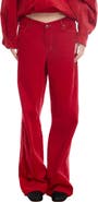 LIONESS Rebels Low Rise Wide Leg Corduroy Pants