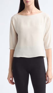 LESET Ari Dolman Sleeve Top