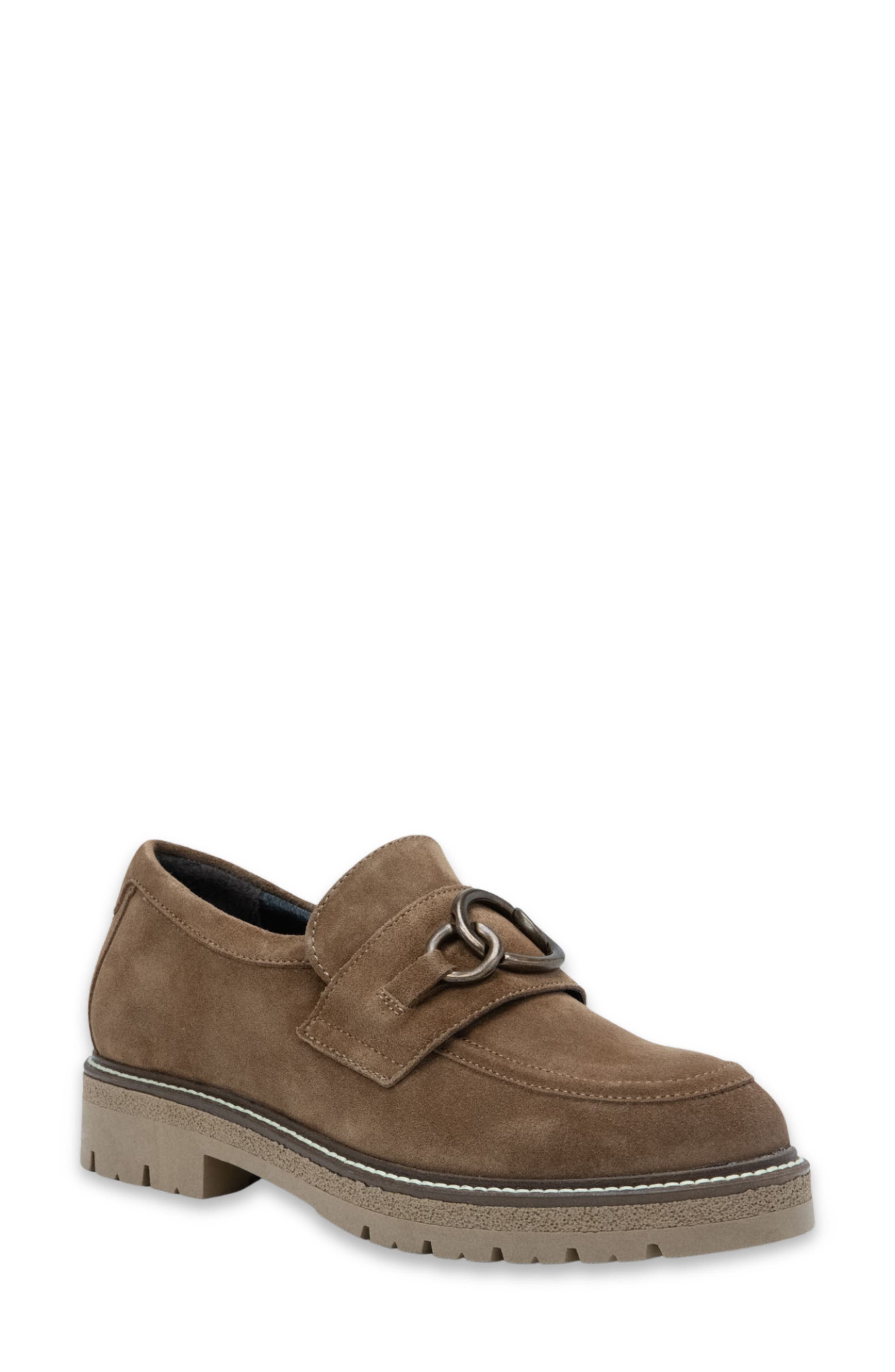 Fremont Platform Loafer, Main, color, BROWN CEDAR SUEDE