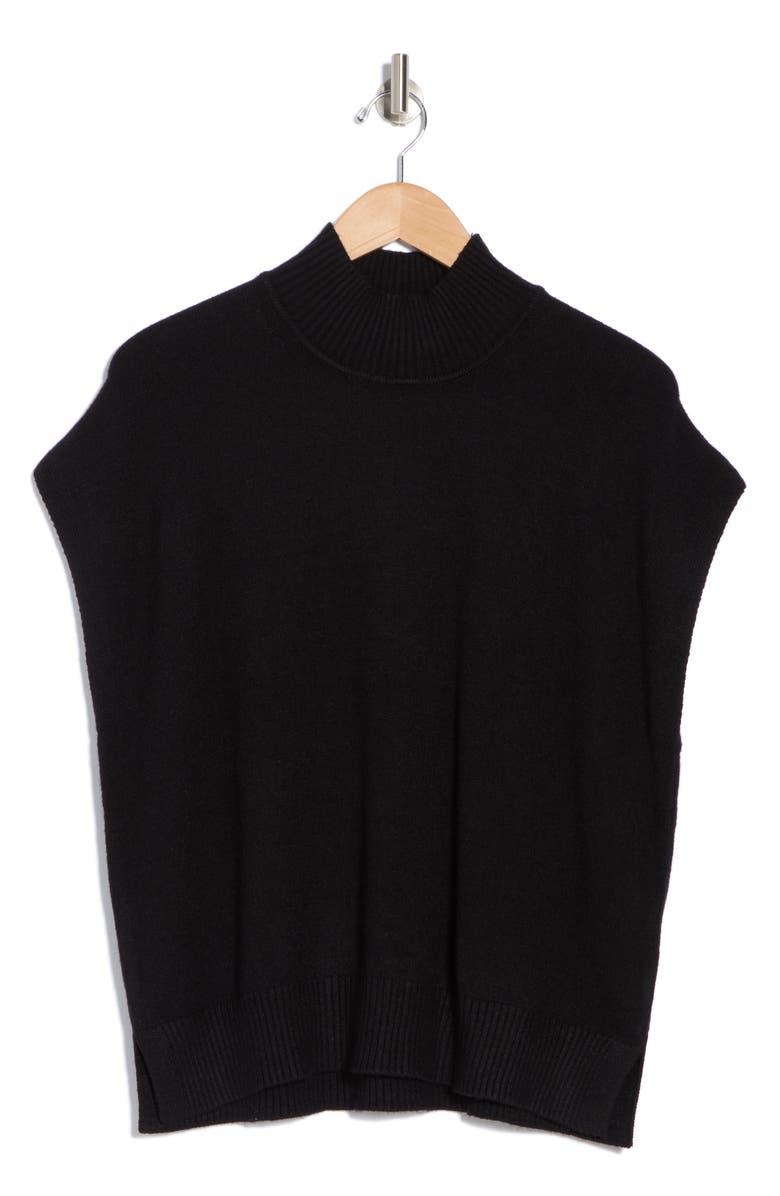 MAX STUDIO Mock Neck Sweater, Alternate, color, Black
