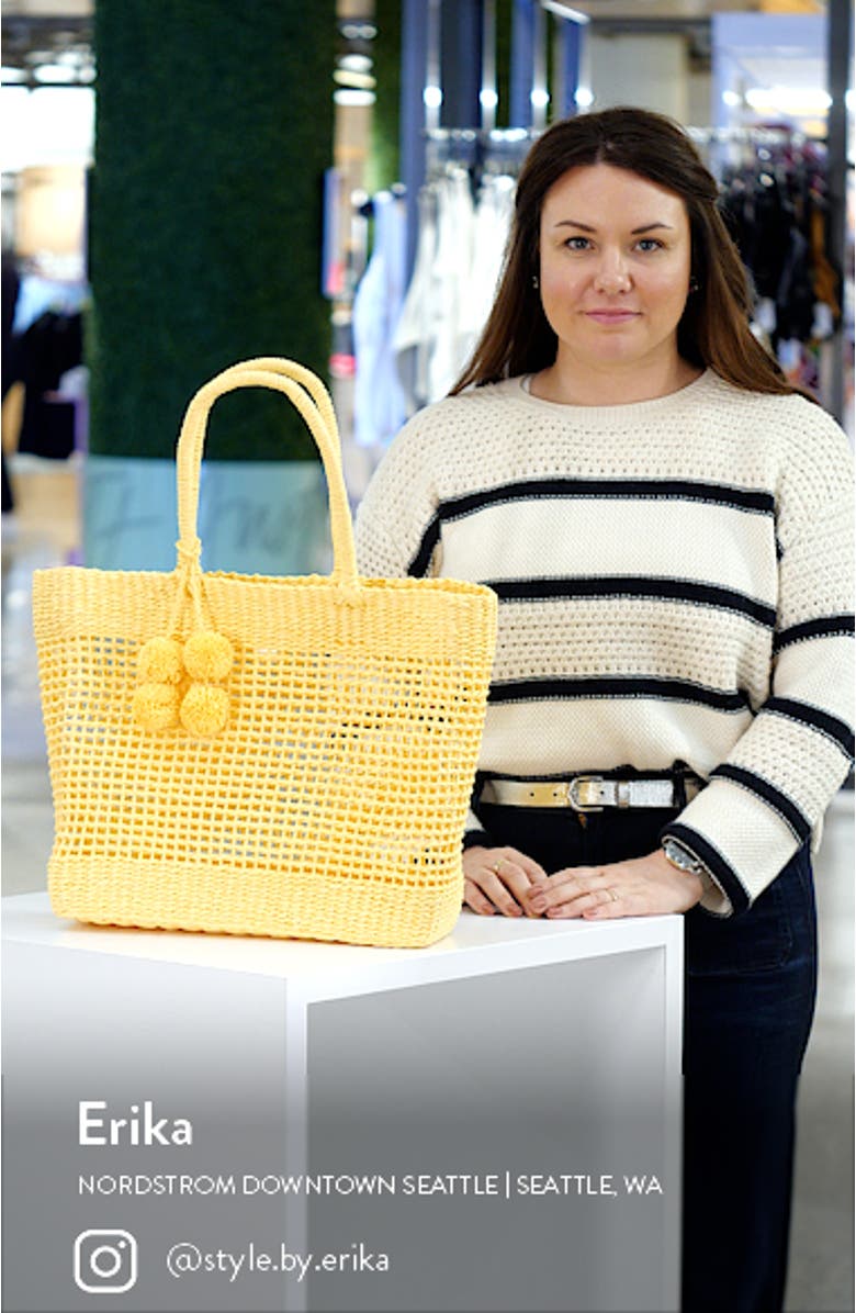 Nancy Raffia Tote, sales video thumbnail