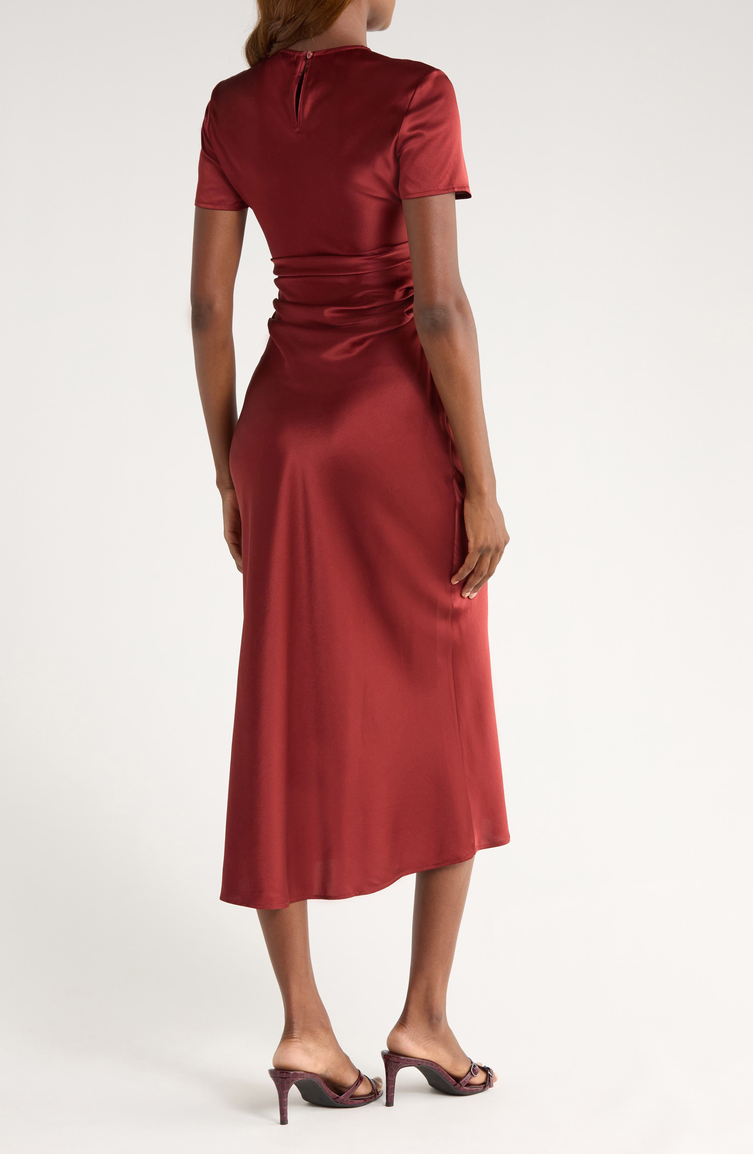 Marcel Stretch Silk Midi Dress - image 2