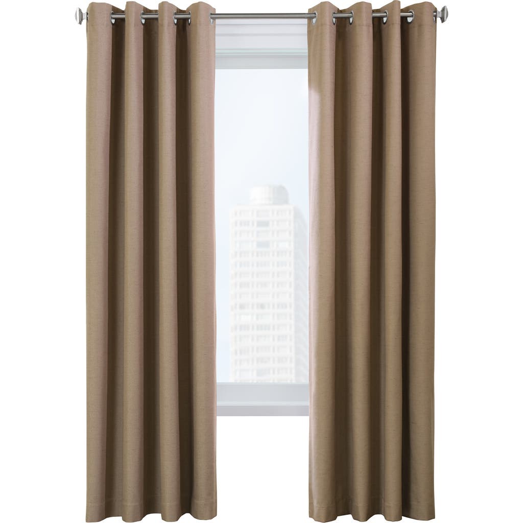 Outdoor Decor By Commonwealth Set Of 2 Noise Reducing Indoor Curtain Panels