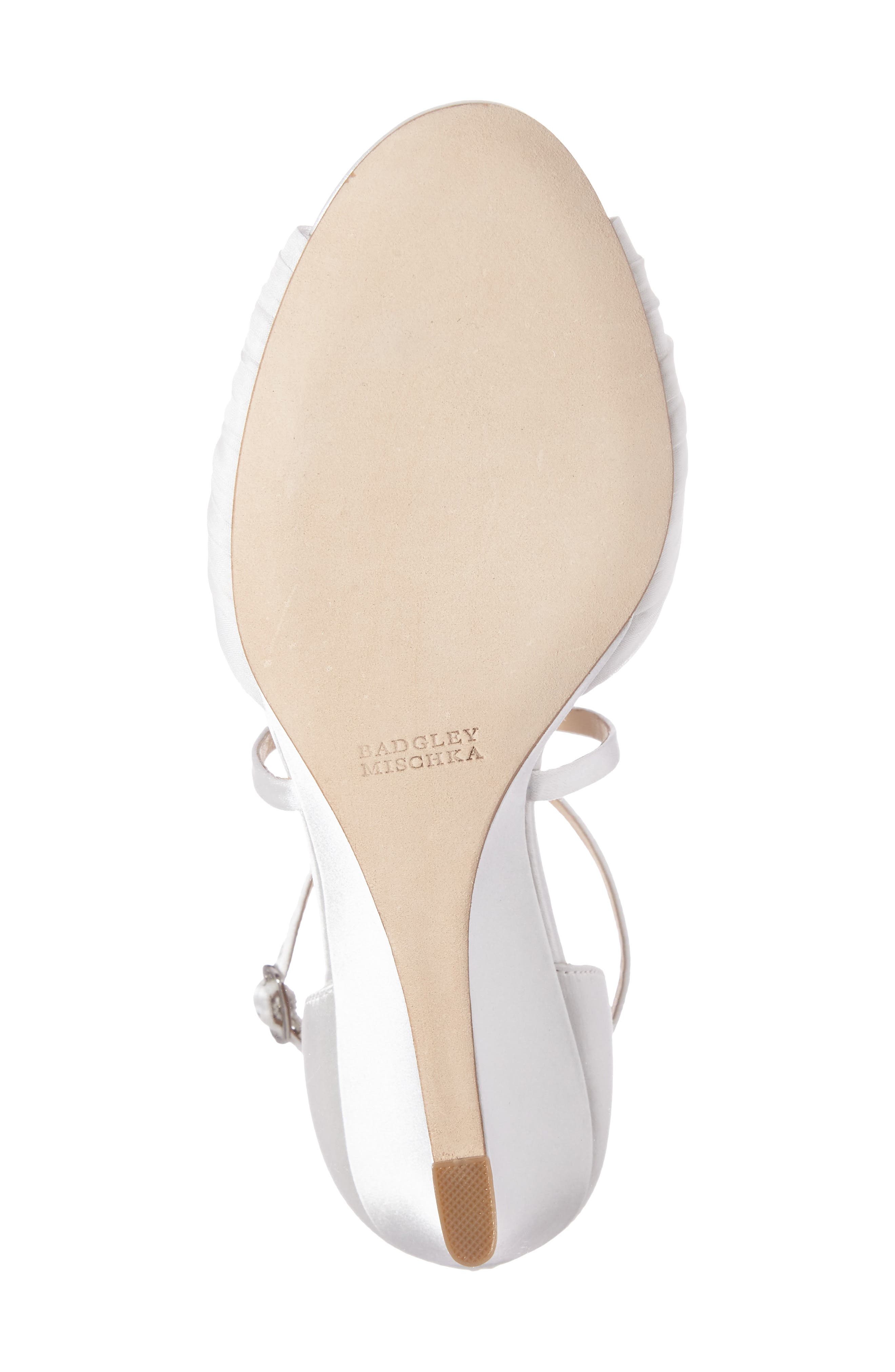 Badgley Mischka Collection Badgley Mischka Tacey Embellished Strappy Wedge Sandal, Alternate, color, 