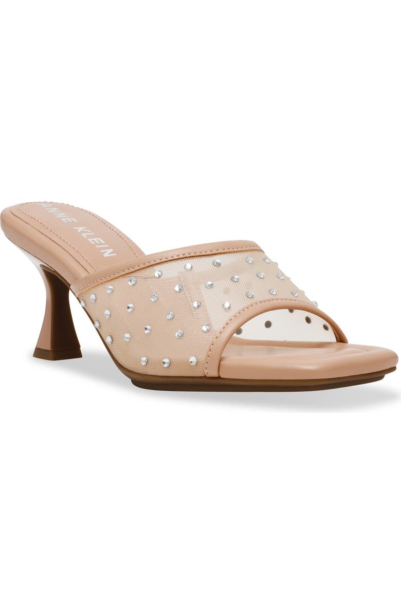Anne Klein Julie Slide Sandal, Main, color, Blush Crystal