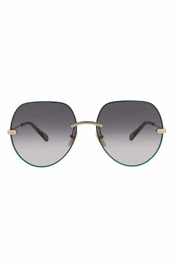 Chloé 58mm Round Sunglasses