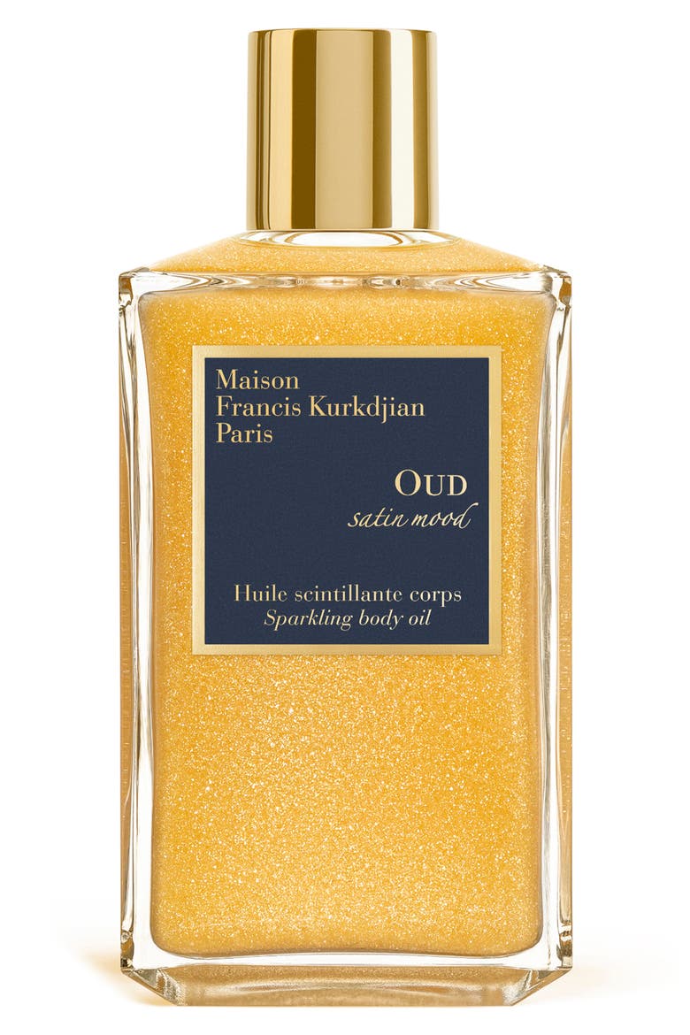 OUD Satin Mood Sparkling Body Oil, Main, color, NO COLOR