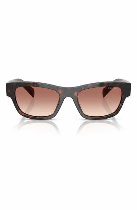 Prada 52mm Butterfly Polarized Sunglasses