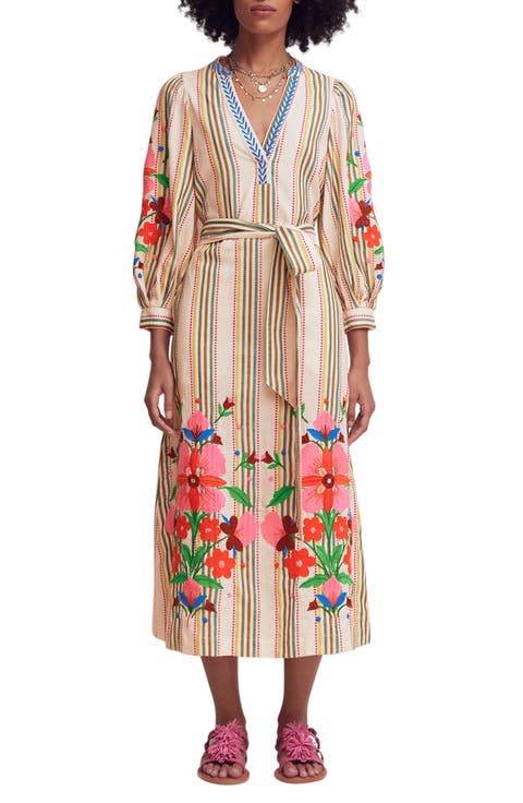 Octavia Cotton Midi Dress