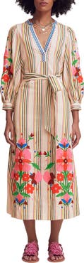 Boden Octavia Cotton Midi Dress