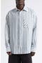 selected Jacquard Stripes Blue