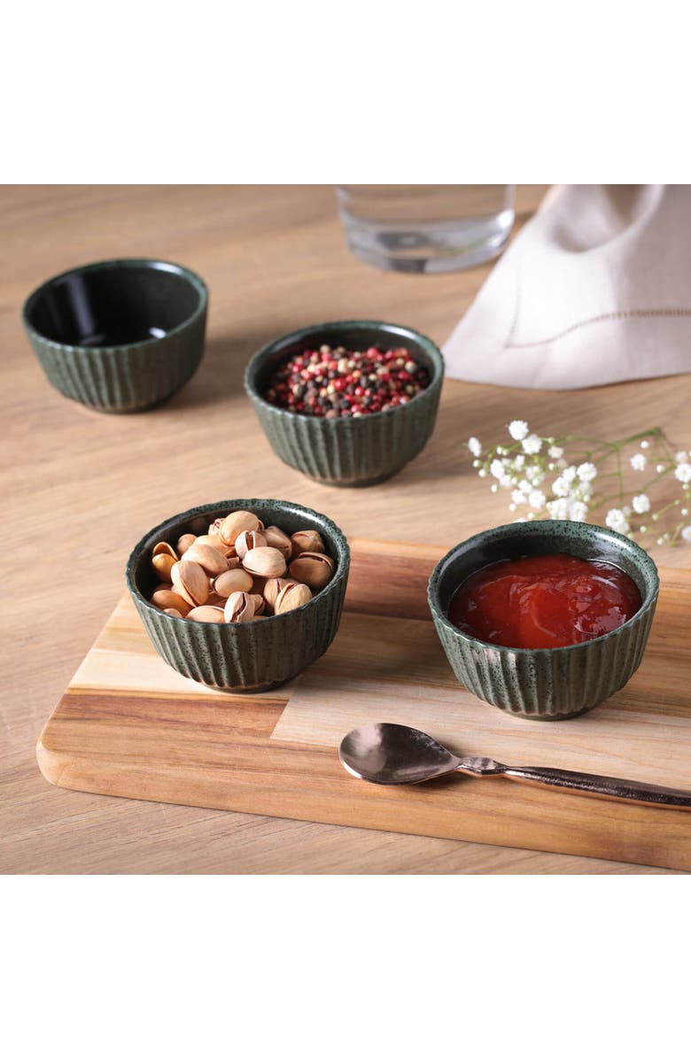 Porto Brasil Linhas Ramekin Set of 6, Alternate, color, Greenery