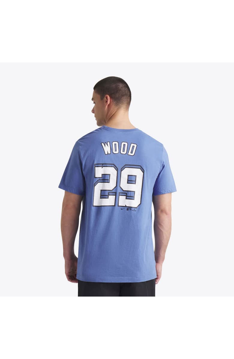 Nike Men's Nike James Wood Blue Washington Nationals 2025 City Connect Fuse Name & Number 2.0 T-Shirt, Alternate, color, 