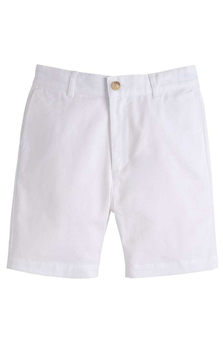 Little English Kids Classic Short, Main, color, White Twill