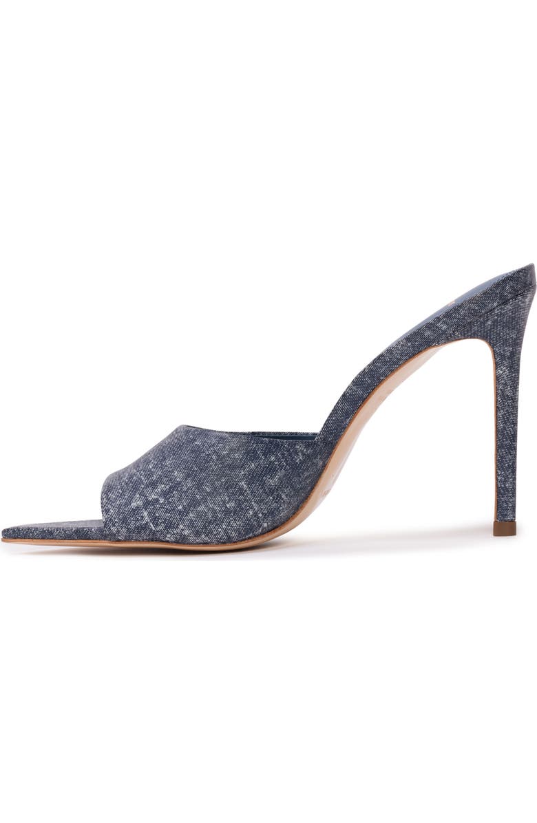 BLACK SUEDE STUDIO Bella Pointed Toe Slide Sandal, Alternate, color,