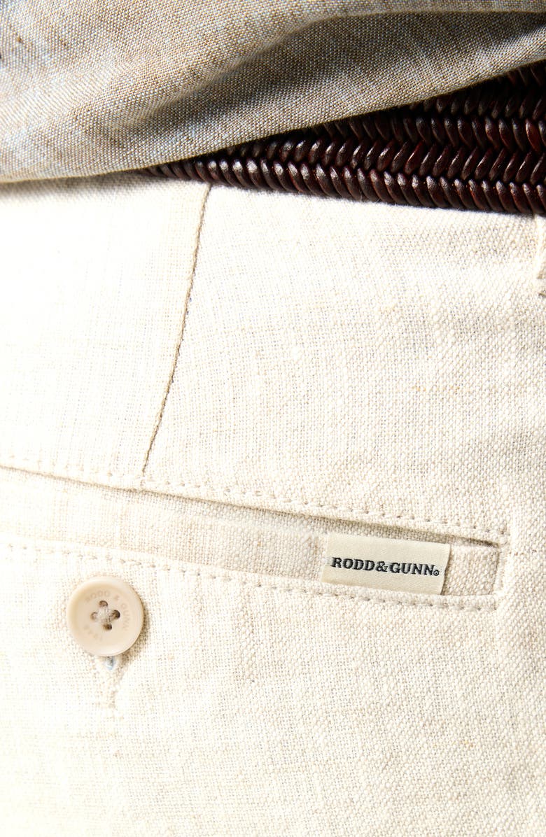 Rodd & Gunn Linen Resort Pants, Alternate, color, Oatmeal