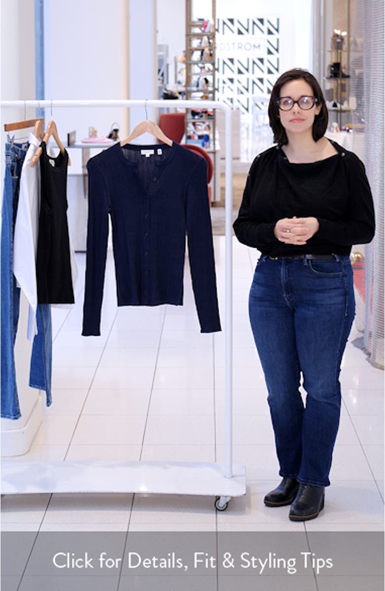 Fisher Rib Cardigan, sales video thumbnail