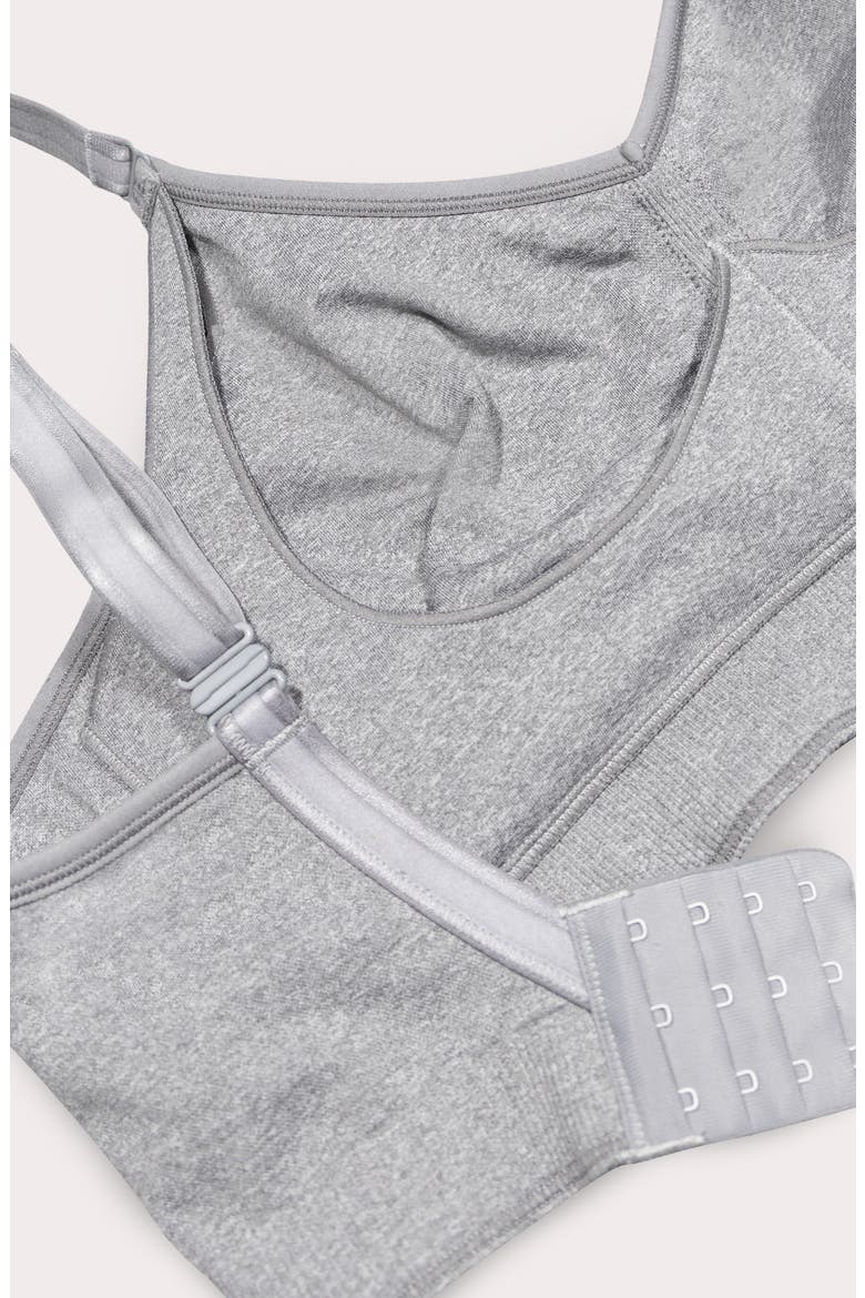 Smooth Seamless Comfort Bralette, Alternate, color, GREY HEATHER