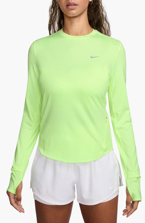 Nike Swift Dri-fit Uv Running Top In Green