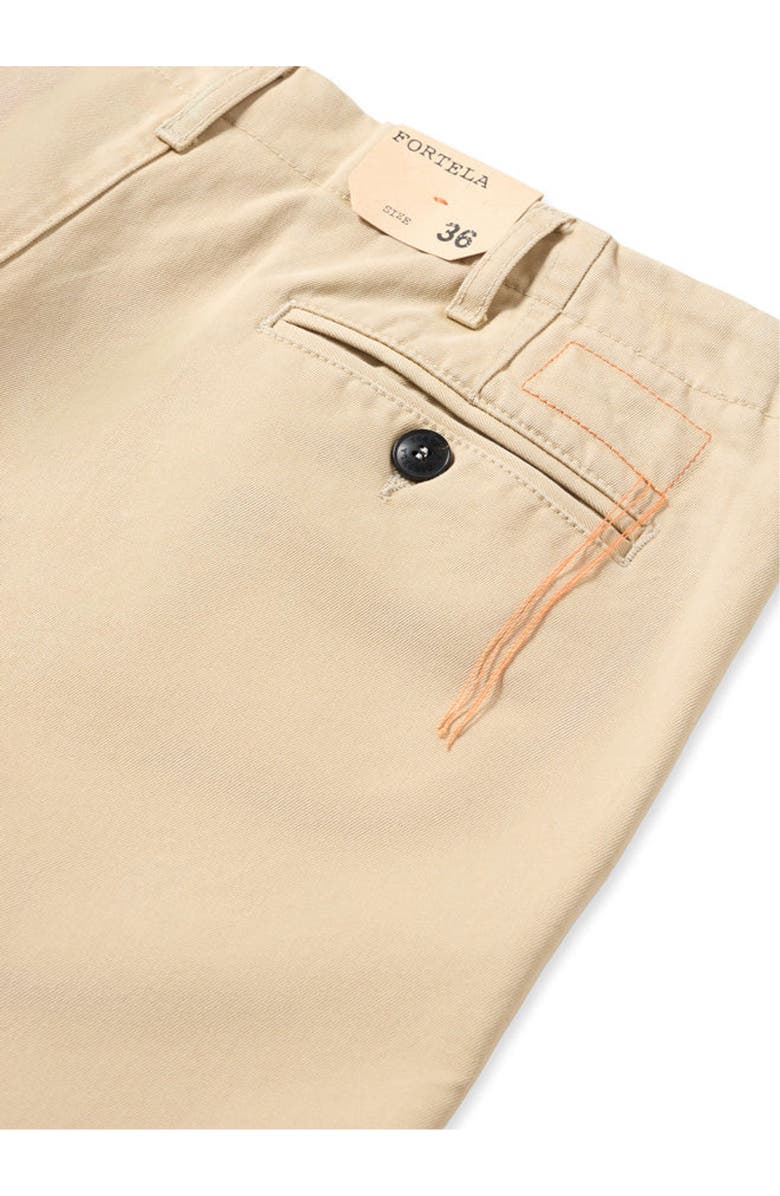 Fortela Wallace Heavy Cotton Canvas Trousers, Alternate, color, Natural