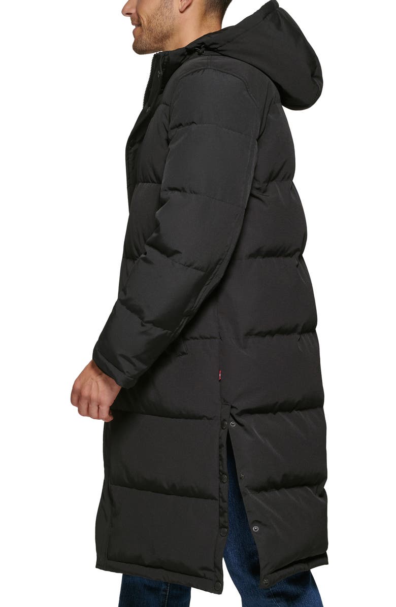 Levi's<sup>®</sup> Long Hooded Puffer Parka, Alternate, color, 