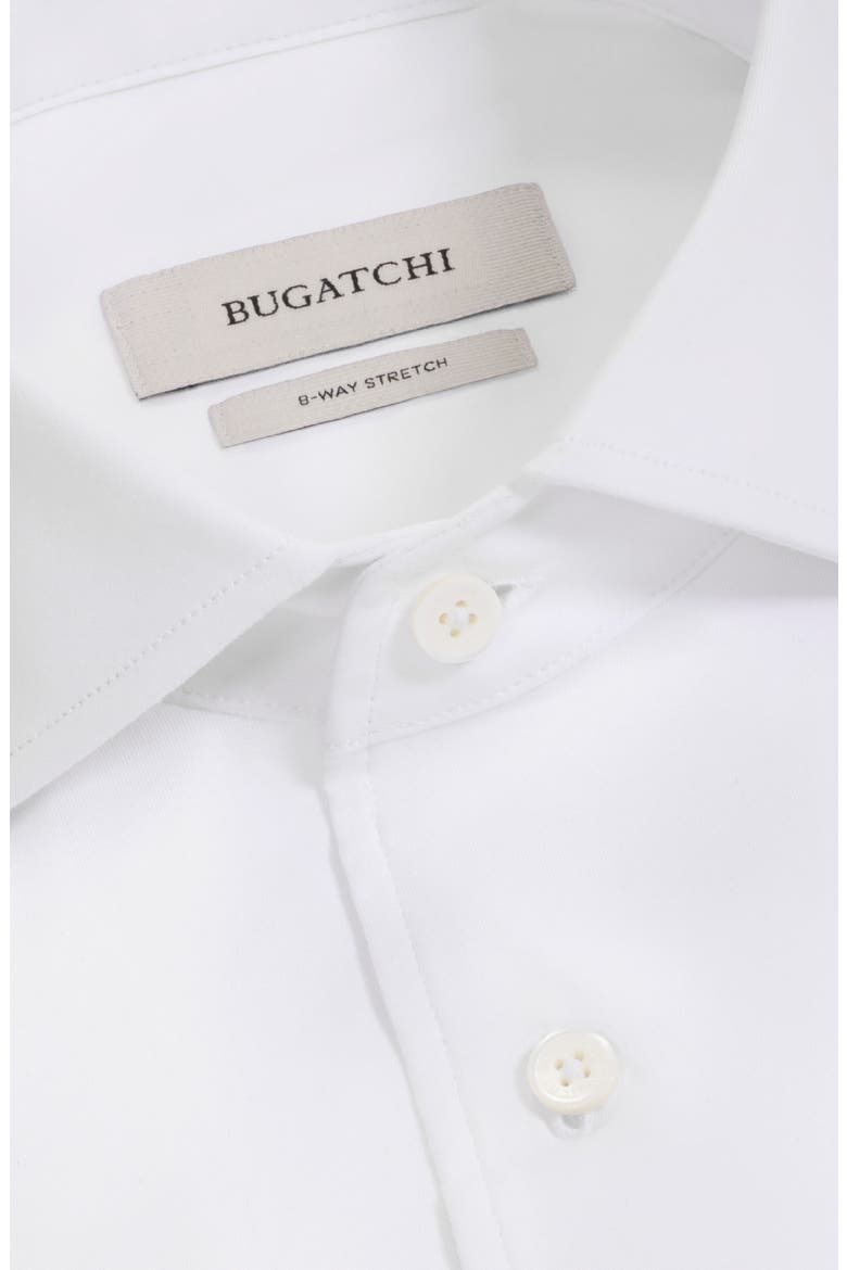 Devon OoohCotton® Solid Button-Up Shirt, Alternate, color, WHITE