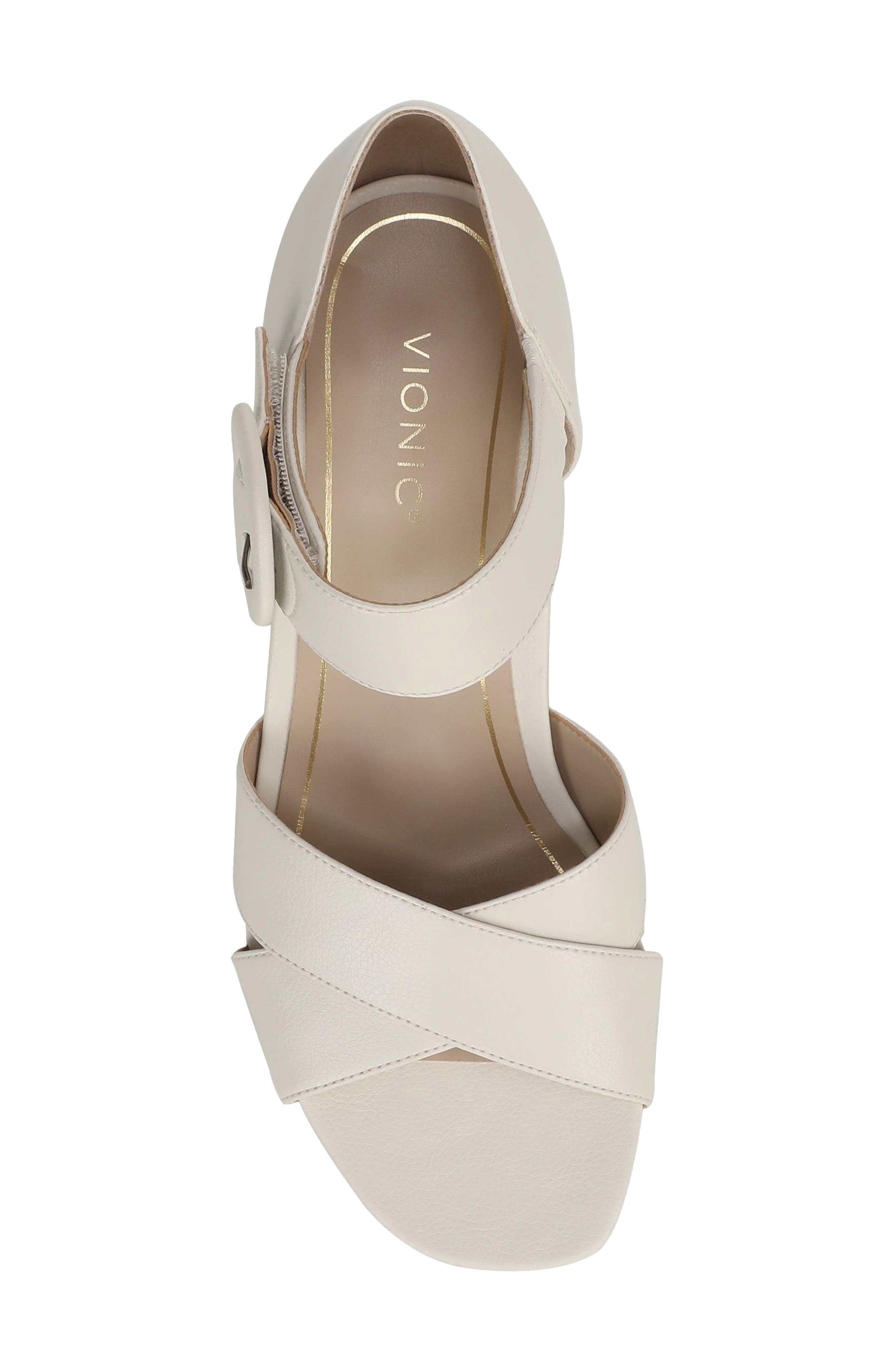Soraya Heel Sandal, Alternate, color, CREAM