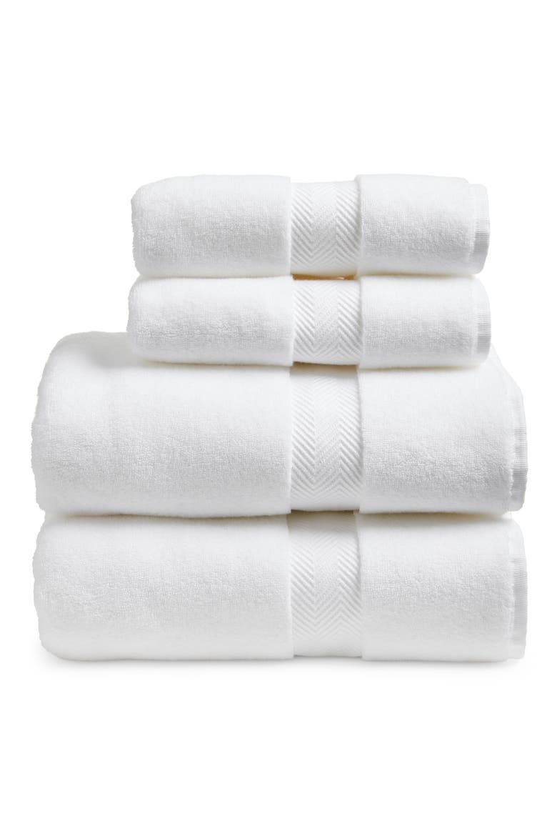 Organic Hydrocotton 4-Piece Bath Essentials Set $116 Value, Main, color, WHITE