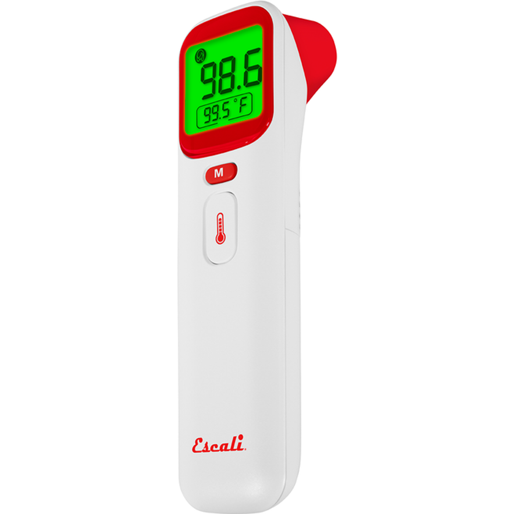 Escali Ear And Forehead Thermometer In White