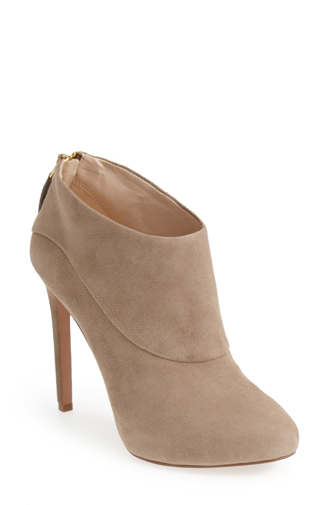 Platform Bootie, Main, color, NATURAL