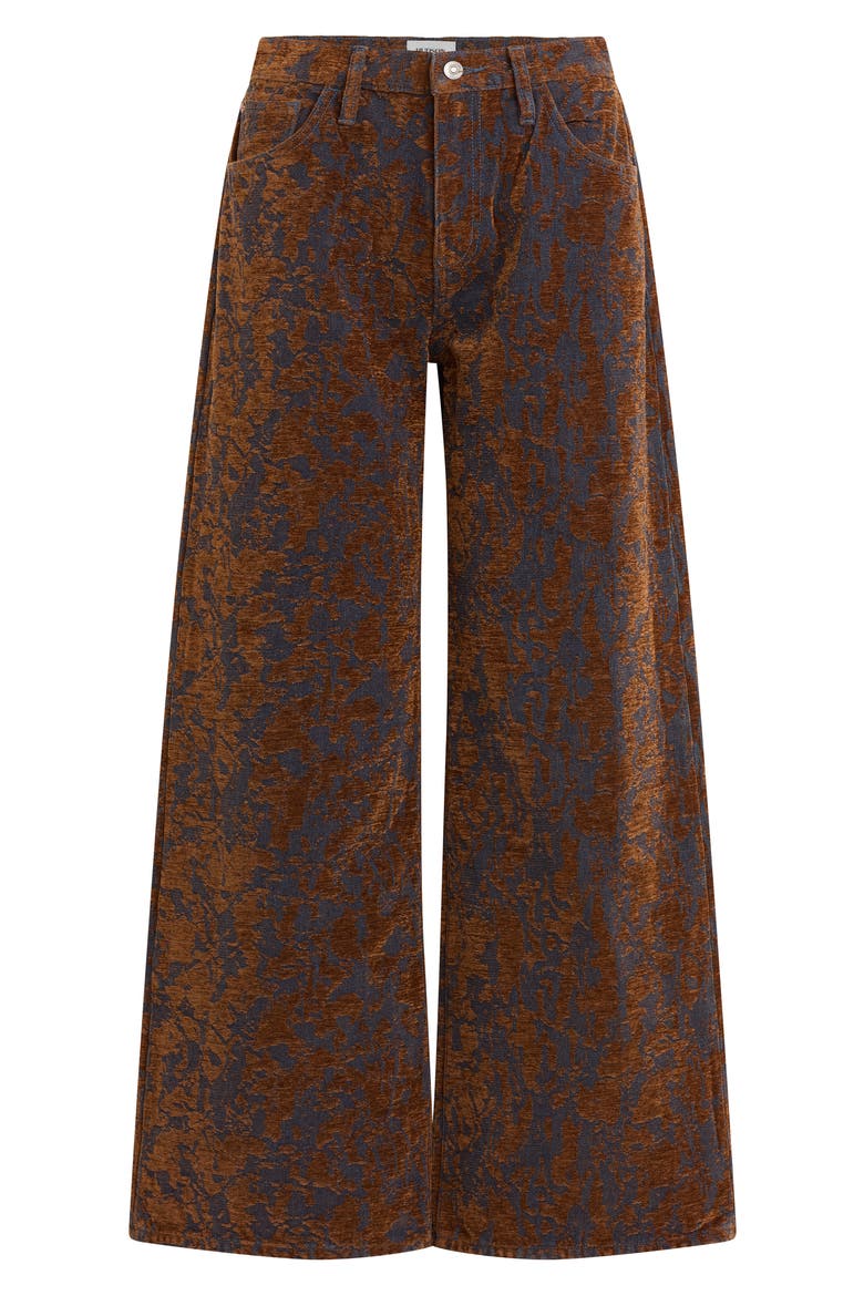 Relaxed Wide Leg Jeans, Alternate, color, CHALET