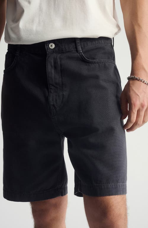 Brooklyn Industries Loose Fit Carpenter Shorts In Gray